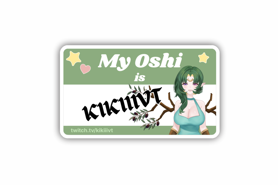 KikiiiVT Oshi Sticker