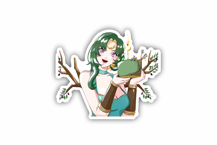 KikiiiVT Birthday Sticker