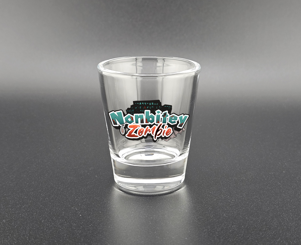NonbiteyZombie Logo Shot Glass