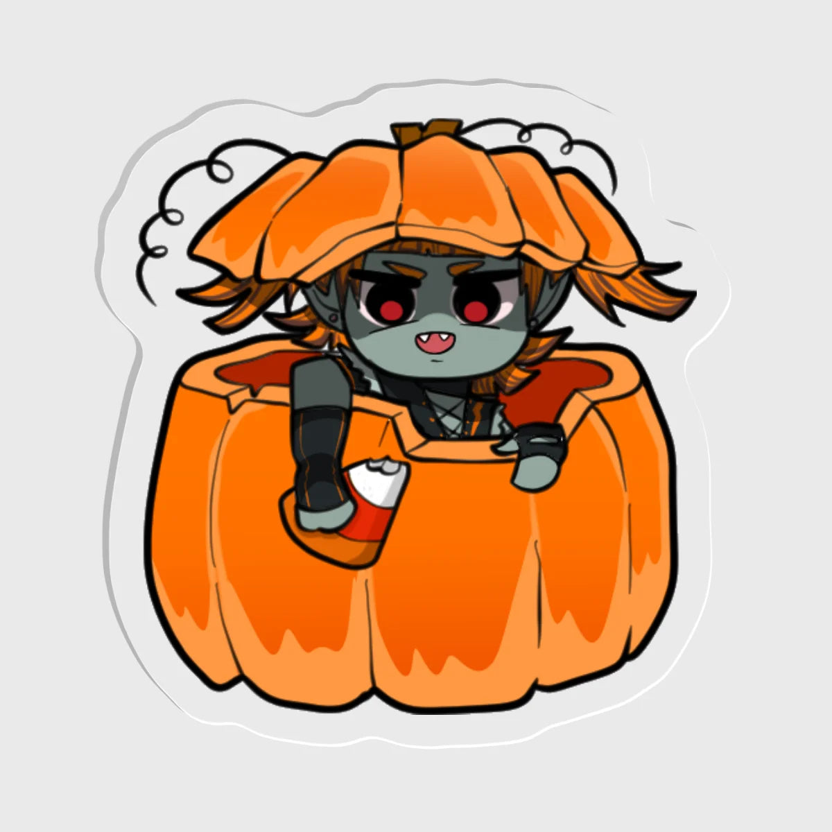 NonbiteyZombie Pumpkin Pin