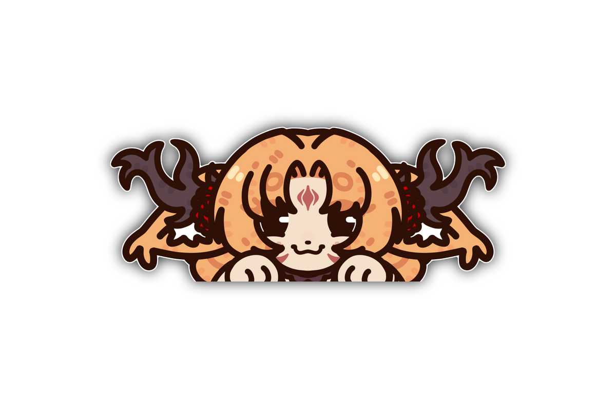 AutumnMozilla Peeker Sticker