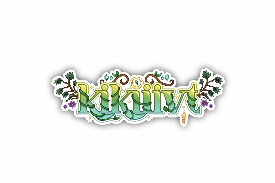 KikiiiVT Logo Sticker