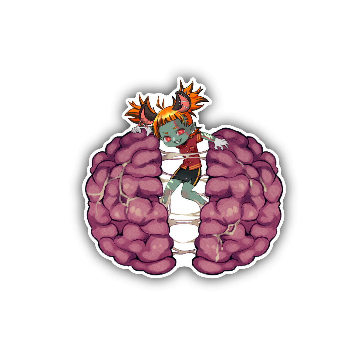 NonbiteyZombie Brain Magnet
