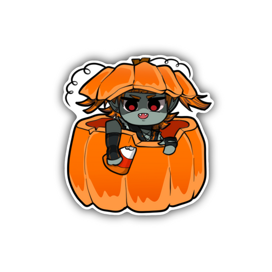NonbiteyZombie Pumpkin Magnet